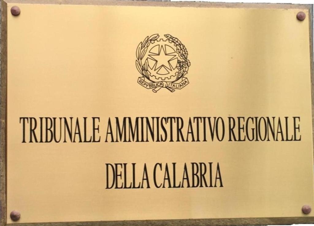 DCA 142/2017 la sentenza del Tar CAlabria